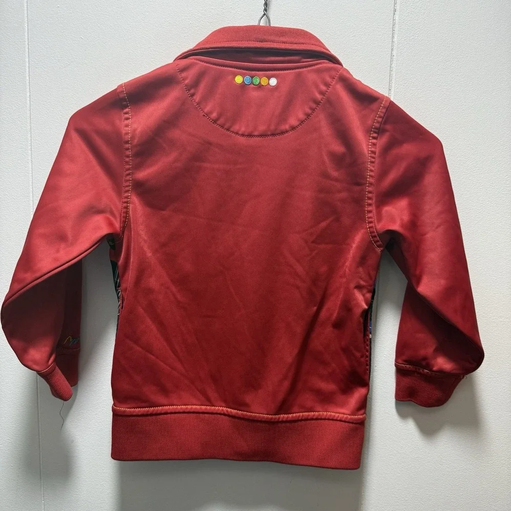 Coogi Track Full Zip Jacket Embroidered Colorful‎ Guitar Size 3T